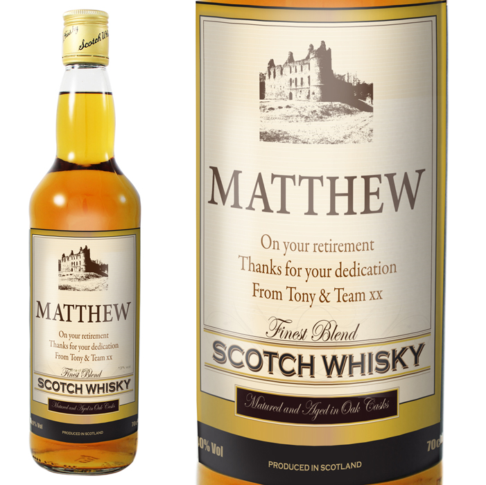 Personalised Whisky Gifts