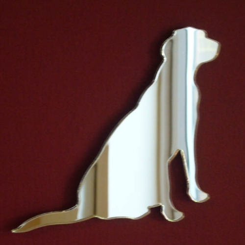 Dog (Labrador) Sitting Mirror 35cm : Personalised and Novelty Gifts ...